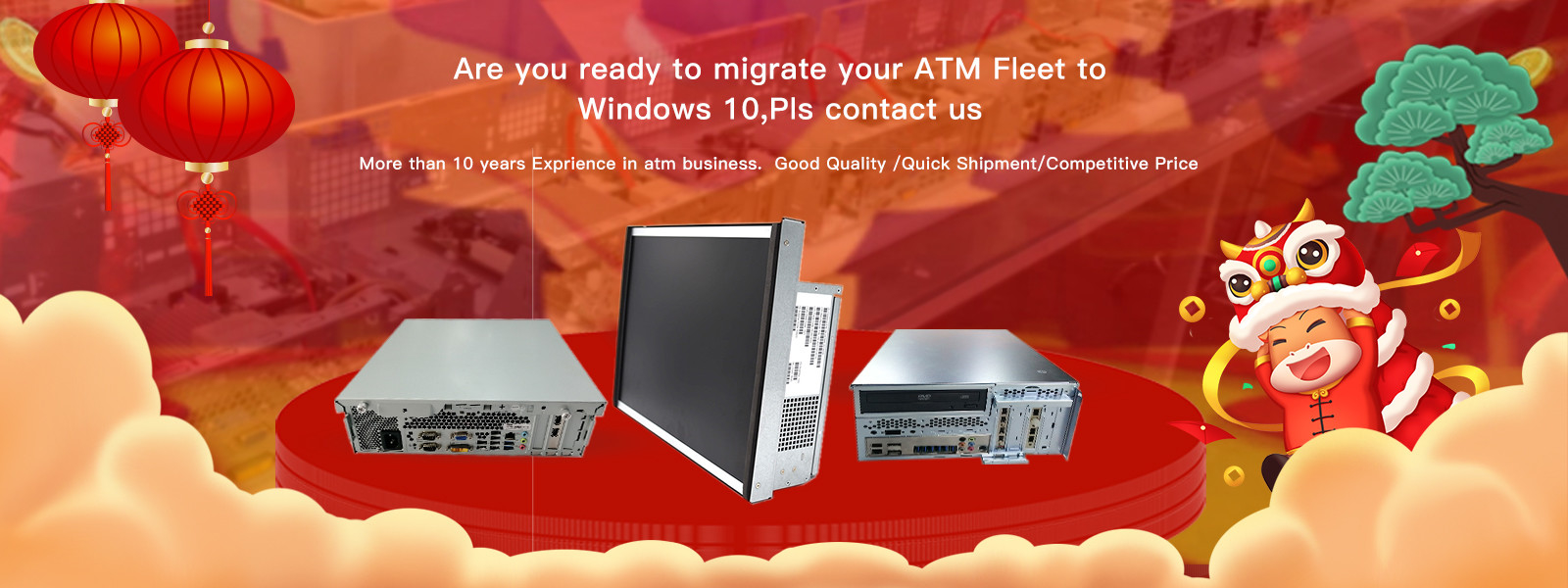 คุณภาพ Wincor Nixdorf ATM ATM โรงงาน
