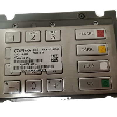 01750255914 Diebold Nixdorf 1750255914 EPP V7 ESP INT Pinpad อเมริกาใต้ คีย์บอร์ด แอทม ชิ้นส่วน
