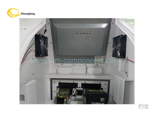 เครื่องรีไซเคิลเงินสด Kiosk พร้อมเครื่องอ่านบัตร QR Scanner เครื่องพิมพ์หน้าจอสัมผัส