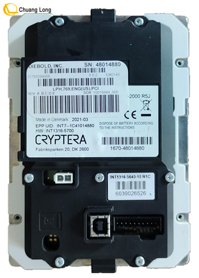 01750344966 ชิ้นส่วน ATM Diebold EPP7 Pinpad Keyboard LPH 769 ENG US PCI