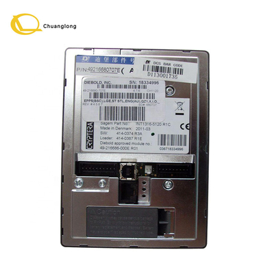 49-216680707E 49216680707E เครื่อง ATM ส่วนเครื่อง Diebold EPP5 คีย์บอร์ด