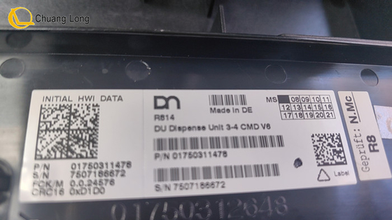 อะไหล่เครื่อง ATM Diebold Nixdorf DU Dispenser Unit 3-4 CMD V6 01750312648 1750312648