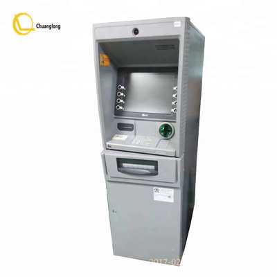 เครื่อง ATM ของธนาคาร NCR ถอนเงิน เครื่องที่ครบถ้วน
