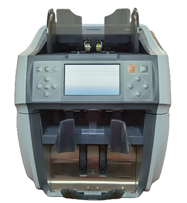เครื่องนับเงินขนาดเล็ก พร้อมจอ LCD BYR CAD CDF CHF CLP เครื่องจัดสรรเงินสด