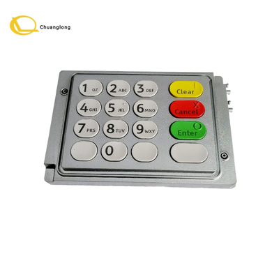 NCR เครื่อง ATM อะไหล่ เครื่องชําระเงินอัตโนมัติ Selfserv อังกฤษ EPP โลหะ Pin Pad คีย์พาด คีย์พาด 66xx 445-0745408