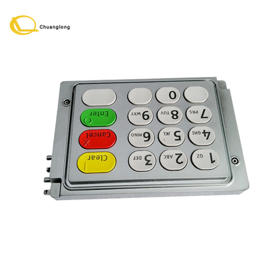 NCR เครื่อง ATM อะไหล่ เครื่องชําระเงินอัตโนมัติ Selfserv อังกฤษ EPP โลหะ Pin Pad คีย์พาด คีย์พาด 66xx 445-0745408
