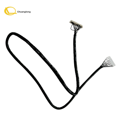 NCR ATM เครื่องจักรอะไหล่ LVDS HARNESS 600MM 4450749527