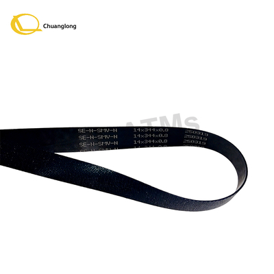 14x344x0.8mm ATM อะไหล่ Hyosung GCDU เข็มขัดอาหารขนาดเล็กสําหรับ Hyosung Tranax Hitachi 2K เข็มขัดกระจาย