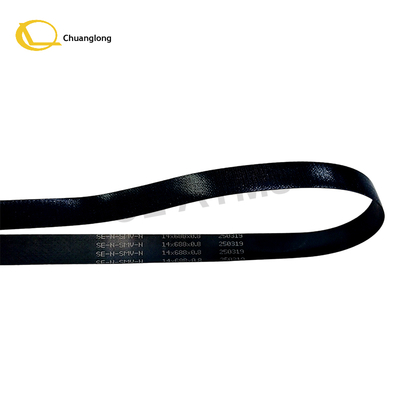 อะไหล่ตู้ ATM ขนาดกลาง Hyosung Dispenser Feed Belt 1K / 2K GCDU Belt 14x688x0.8 มม.