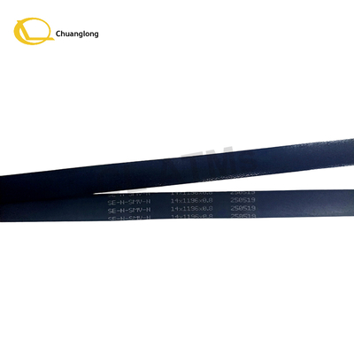 14*1196*0.8 ATM อะไหล่ Hyosung GCDU เข็มขัดอาหารขนาดใหญ่ 1K / 2K CDU 14x1196x0.8mm เข็มขัด