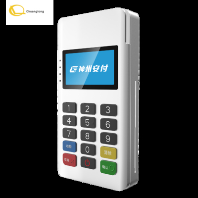 ANFU AF60S มินิโปส MPOS สวิปโปส ซื้อเทอร์มินอล EMV PCI ไม่มีสัมผัสด้วยไฟสัญญาน 4