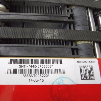 4450753508 445-0729811 เครื่อง ATM ส่วนเครื่อง NCR S2 Snt เบอร์เดียว การขนส่ง Tla Assy