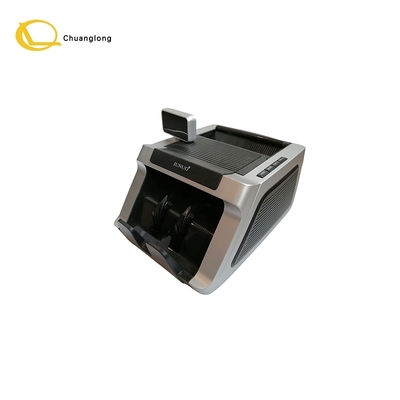 JUNUO C05 เครื่องตรวจจับตู้เงิน สีดํา พร้อมจอ LED เครื่องบิลเงินสดสําหรับตู้ธนาคาร