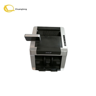 JUNUO C05 เครื่องตรวจจับตู้เงิน สีดํา พร้อมจอ LED เครื่องบิลเงินสดสําหรับตู้ธนาคาร