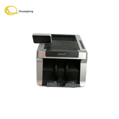 JUNUO C05 เครื่องตรวจจับตู้เงิน สีดํา พร้อมจอ LED เครื่องบิลเงินสดสําหรับตู้ธนาคาร