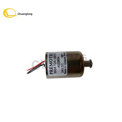 อุปกรณ์ทางการเงิน Glory ATM Parts Glory Talaris Delarue NMD100 NF NQ CRR Motor Premotec Motor 24V DC A003924