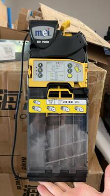 MEI Group Made in Mexico Mei CF 7000 CF 7472 เครื่องเปลี่ยนเหรียญเงิน 794924002 สําหรับเครื่องมือการเงิน ATM