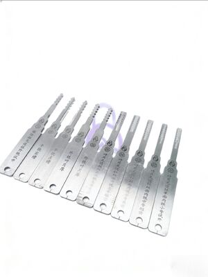 ชุด 10 ชิ้นสำหรับช่างกุญแจระดับปรมาจารย์ สำหรับตู้เซฟเกรด C, ล็อครถยนต์/มอเตอร์ไซค์ และล็อคการจราจร