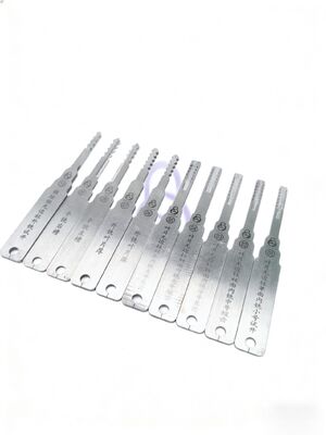 ชุด 10 ชิ้นสำหรับช่างกุญแจระดับปรมาจารย์ สำหรับตู้เซฟเกรด C, ล็อครถยนต์/มอเตอร์ไซค์ และล็อคการจราจร