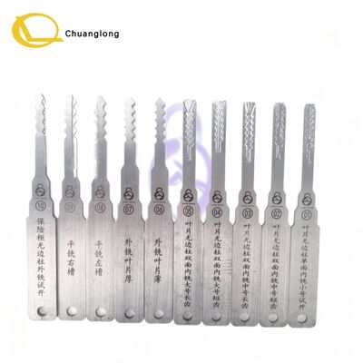 Master Grand® 10-Piece Lock Opening Tool Set สําหรับเซฟระดับ C ของจีน ล็อคฉุกเฉิน ล็อครถยนต์ และล็อคจราจร