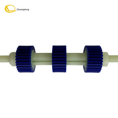 ชิ้นส่วนเครื่อง ATM Wincor Nixdorf Diebold Nixdorf Cineo C4060 VS Module Blue Feed Shaft P/N 01750306595/1750306595