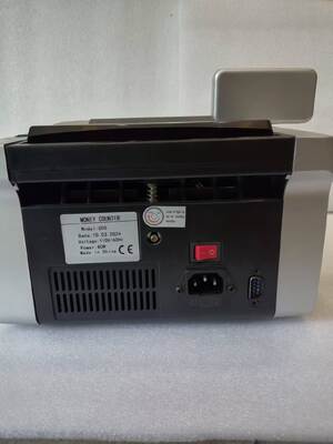 เครื่องนับเงิน JUNUO C05 เครื่องตรวจจับธนบัตร สีดำ พร้อมจอแสดงผล LED