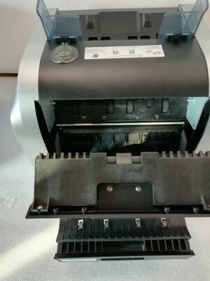 เครื่องคัดแยกธนบัตรขนาดพกพา 1+1 เครื่องนับเงิน ตรวจสอบธนบัตร สีดำ พร้อมจอแสดงผล LED LK22025060006