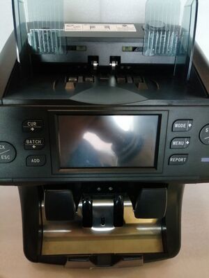 SH-208C-2CIS เครื่องคอนเตอร์ค่ากระเป๋าสตางค์ เครื่องมือธนาคารการเงิน พร้อมเครื่องตรวจจับเงินสําหรับการจัดการเงินสด NT808251100550001