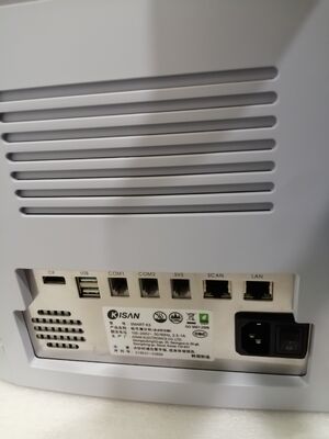 เครื่องประเภทธนบัตรกีซาน เครื่องตรวจจับธนบัตรเงิน สีฟ้า พร้อมจอ LED Smart K3 S16E01-3659