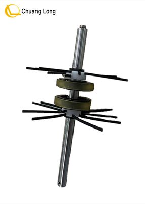 ชิ้นส่วนเครื่อง ATM Fujitsu F56 ชุดแกนส่งกระดาษด้านหลัง ลูกกลิ้งเงินสด