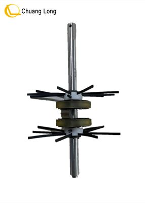 ชิ้นส่วนเครื่อง ATM Fujitsu F56 ชุดแกนส่งกระดาษด้านหลัง ลูกกลิ้งเงินสด