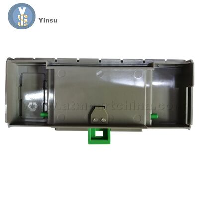 4450693308 445-0693308 2040000217 ฝาถังพักกระดาษเสียพร้อมตัวล็อคและมือจับ อะไหล่เครื่อง ATM สำหรับถาดรับคืน NCR S1