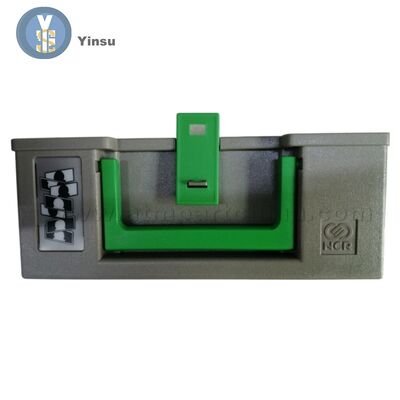 4450693308 445-0693308 2040000217 ฝาถังพักกระดาษเสียพร้อมตัวล็อคและมือจับ อะไหล่เครื่อง ATM สำหรับถาดรับคืน NCR S1