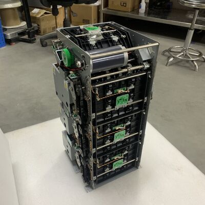 โมดูลจ่ายเงินสด NCR CDM-4000 CDM-4000C3 Dispenser พร้อม 3 ช่องใส่เงินสด และ 1 ช่องคืนเงินสด สำหรับเครื่อง ATM, CRM, Kiosk, เครื่องบริการตนเอง