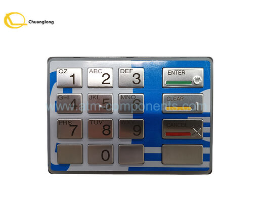 49216680707A 49-216680-707A ชิ้นส่วนเครื่อง ATM Diebold EPP5 BSC ภาษาอังกฤษ, LGE, ST STL, ENG(AU), QZ1, X, I, O, _ แป้นพิมพ์ DIEBOLD OP EPP5