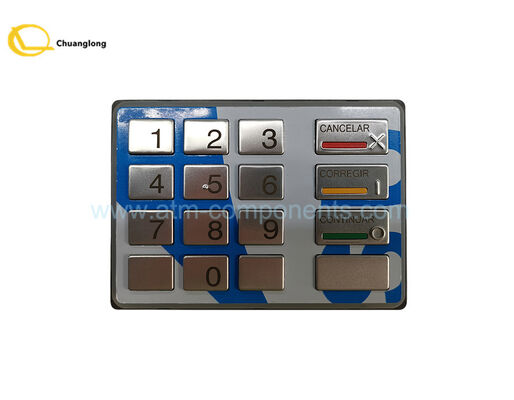 49216680764E 49-216680-764E ATM Machine Parts Diebold Opteva EPP5 BSC LGE ST STL Keyboard