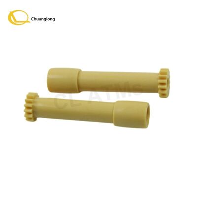 ราคาดี 1750053977-5 อะไหล่เครื่อง ATM ดั้งเดิม Wincor CMD V4 2050XE Stacker Clamp สีเหลืองยาว 15T เกียร์ 01750053977-5 สำหรับ Wincor ออนไลน์