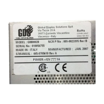 ราคาดี NCR 8.4 นิ้ว LED LCD (แทนที่ 10 นิ้ว CRT) ความสว่างสูง , 009-0023395 ออนไลน์