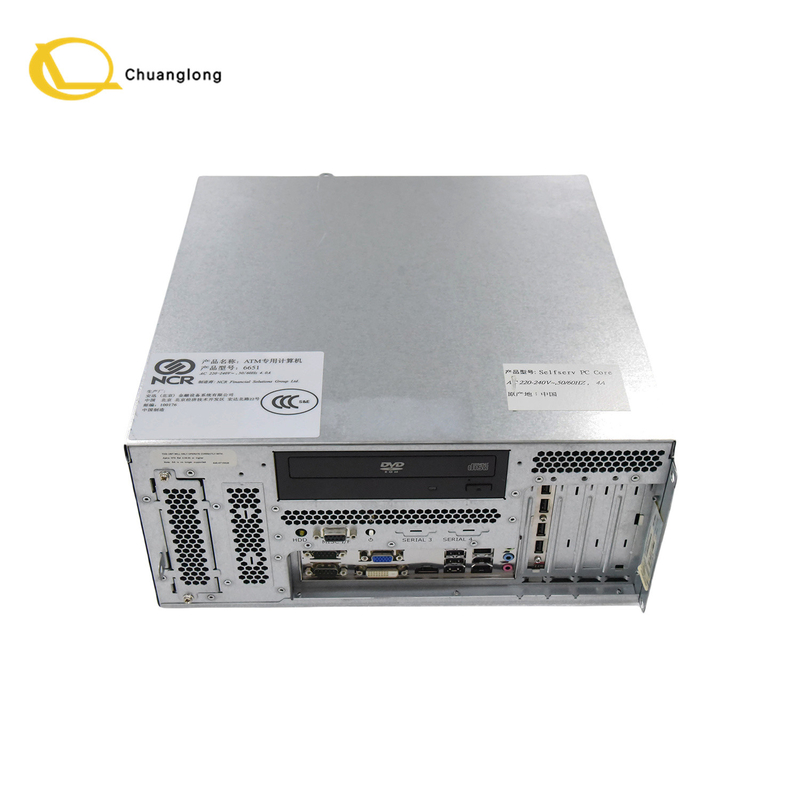 NCR ATM อะไหล่ NCR 6651 6625 PC Core Selfserv PC Core Quad Core CPU Pocono-Mini PC 445-0750623