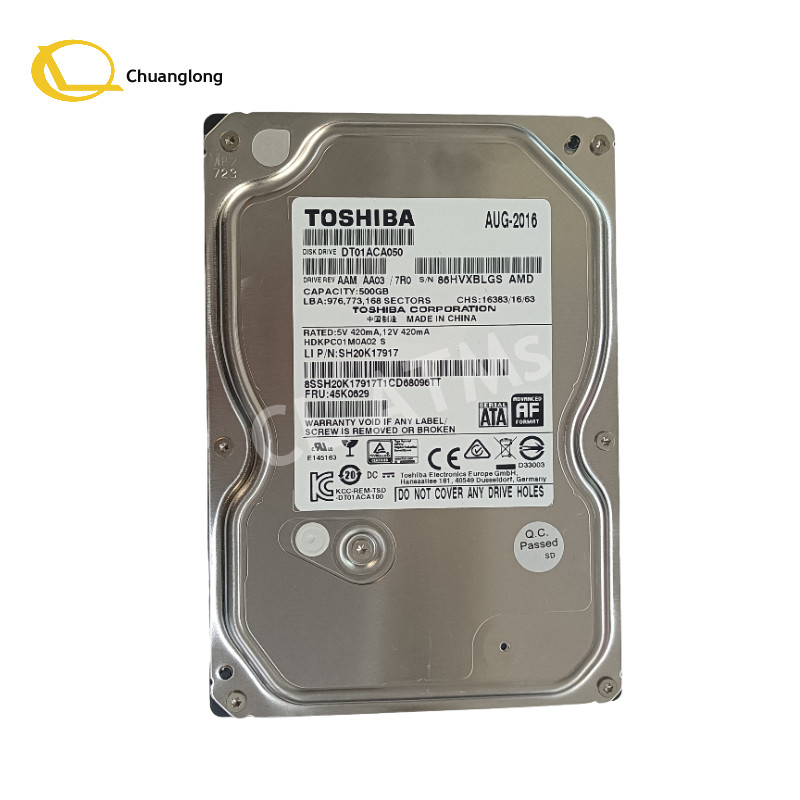 อะไหล่ ATM Kiosk สําหรับ Toshiba DT01ABA100V 1TB SATA 3.5 แฮร์ดไดรฟ์ แฮร์ดไดรฟ์พลังงานต่ํา PC