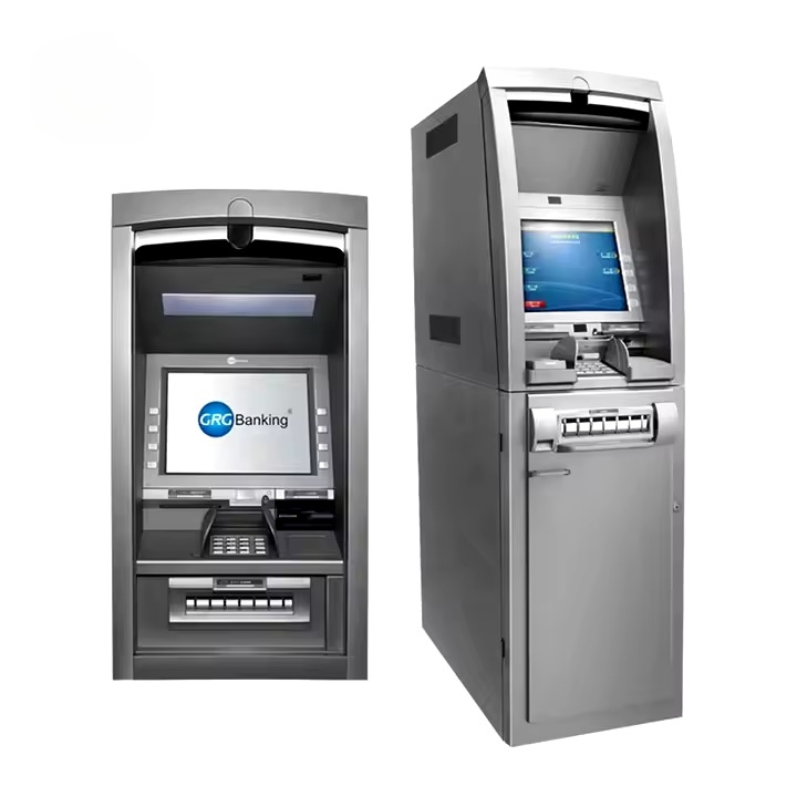 เครื่อง ATM NCR Wincor Diebold ฮิตาชิ Oki Hyosung Lobby เครื่อง ATM จัดการธนาคาร GRG H22N