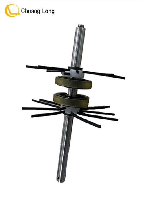 ชิ้นส่วนเครื่อง ATM Fujitsu F56 ชุดแกนส่งกระดาษด้านหลัง ลูกกลิ้งเงินสด