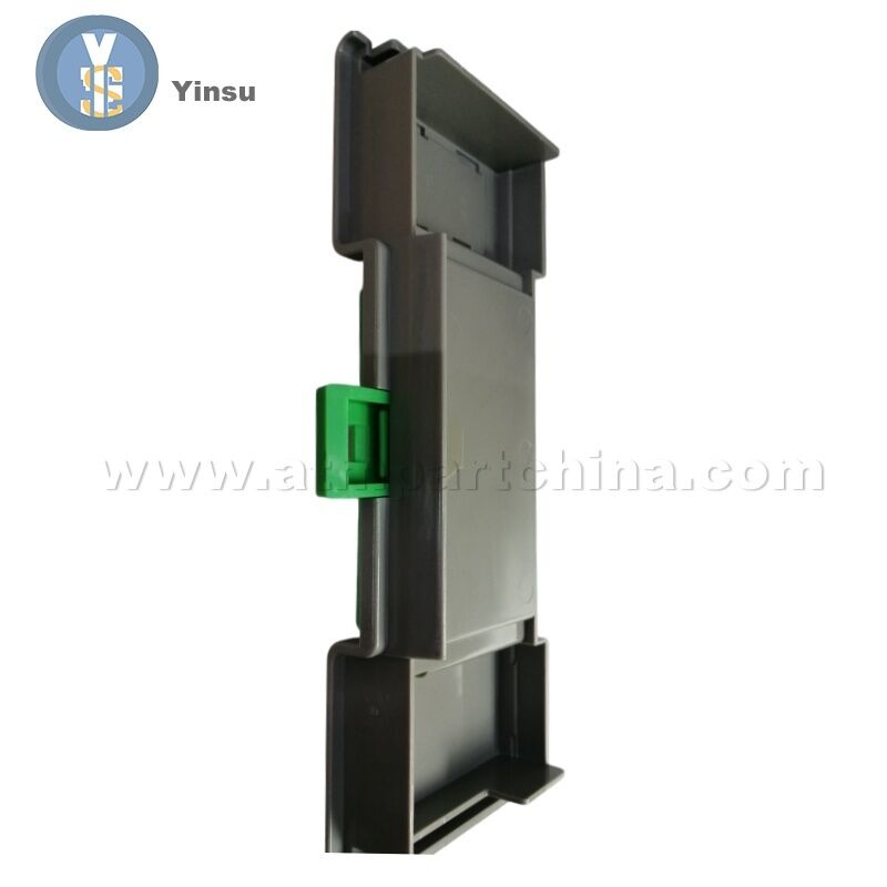 4450693308 445-0693308 2040000217 ฝาถังพักกระดาษเสียพร้อมตัวล็อคและมือจับ อะไหล่เครื่อง ATM สำหรับถาดรับคืน NCR S1