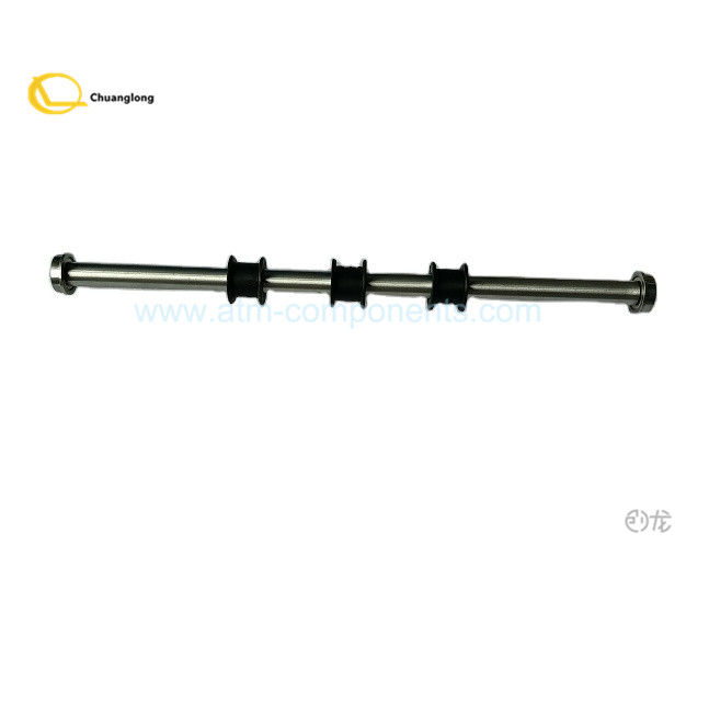 ATM Parts Shaft Transport Idler Assembly 49202790000A Diebold Opteva Shaft XPRT ไดรฟ์แบบไม่มีร่อง