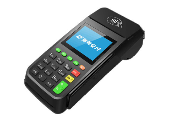 ราคาดี อุปกรณ์ชำระเงินแบบมือถือ GPRS เครื่องกวาด POS แบบไร้สายพร้อมเครื่องพิมพ์ความร้อน ออนไลน์