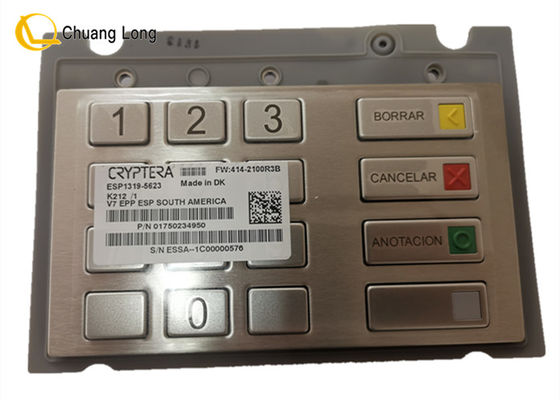 ราคาดี อะไหล่เครื่อง ATM Diebold Nixdorf DN V7 EPP คีย์บอร์ด คีย์บอร์ด พินแพด 01750234950 750234950 ออนไลน์