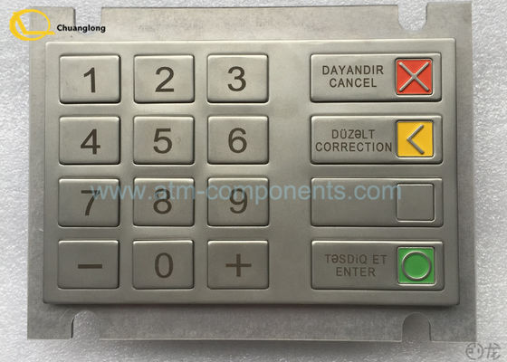 ราคาดี ชิ้นส่วนอะไหล่ Ncr Epp Keyboard, Wincor 1750132043 ปุ่มกดเครื่องของธนาคาร ออนไลน์