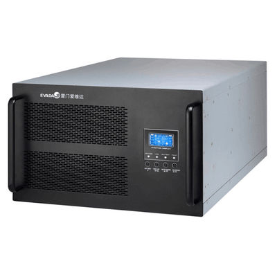 ราคาดี พาวเวอร์ซัพพลายสำรองแบบต่อเนื่องสีดำ Rack Mount UPS Extension Machine 10kva 15kva 20kva ออนไลน์